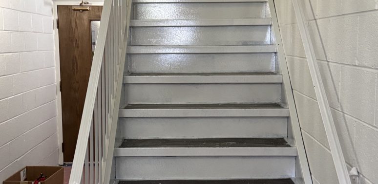 apartment stairwells painting willowbrook