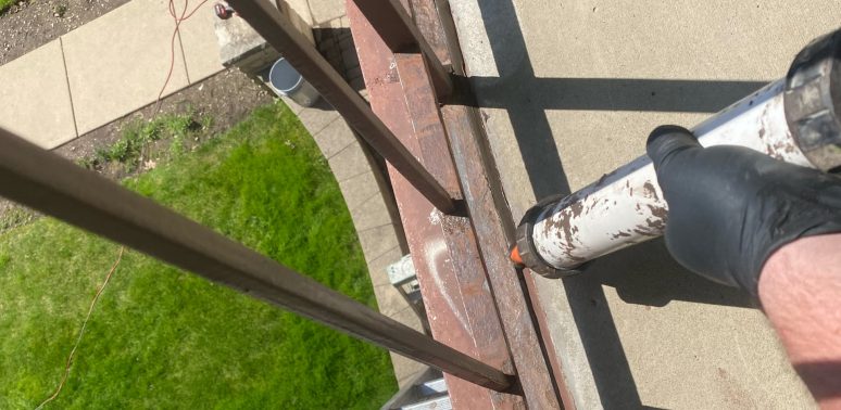 balcony caulking