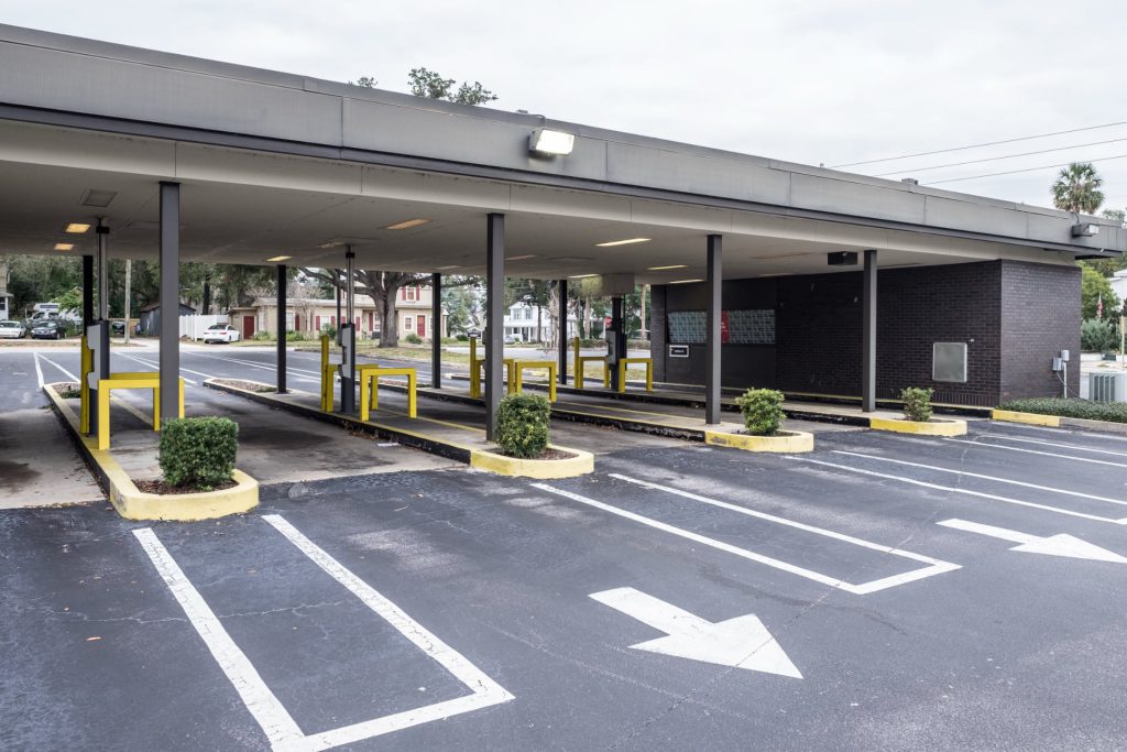 bank building exterior