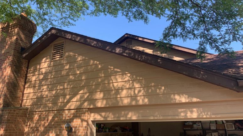 Cedar siding installation and windows replacement in Oak Brook project photo 2