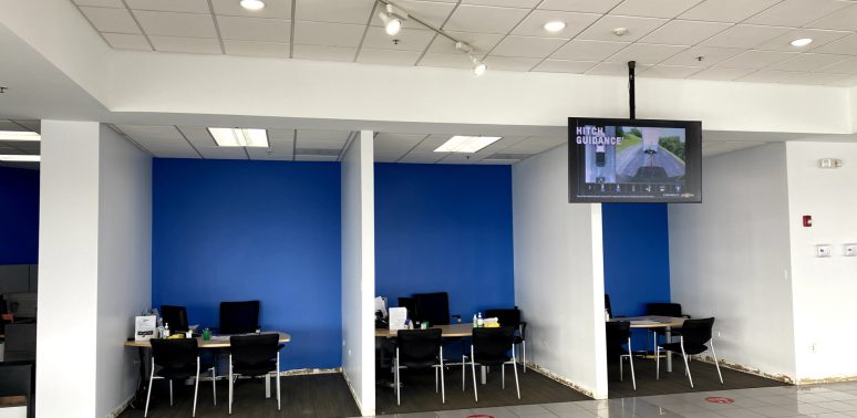 chevrolet dealership interior painting naperville