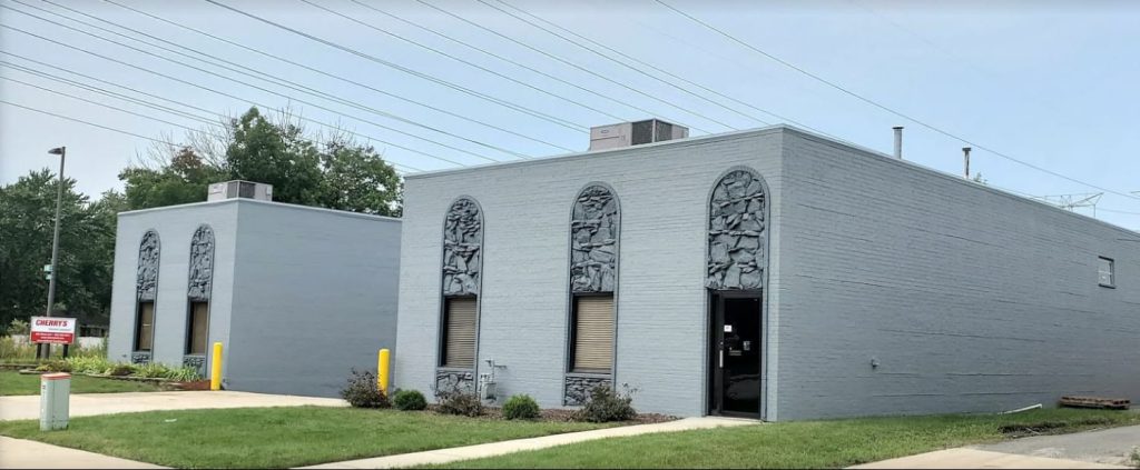 commercial warehouse exterior painting elk grove village