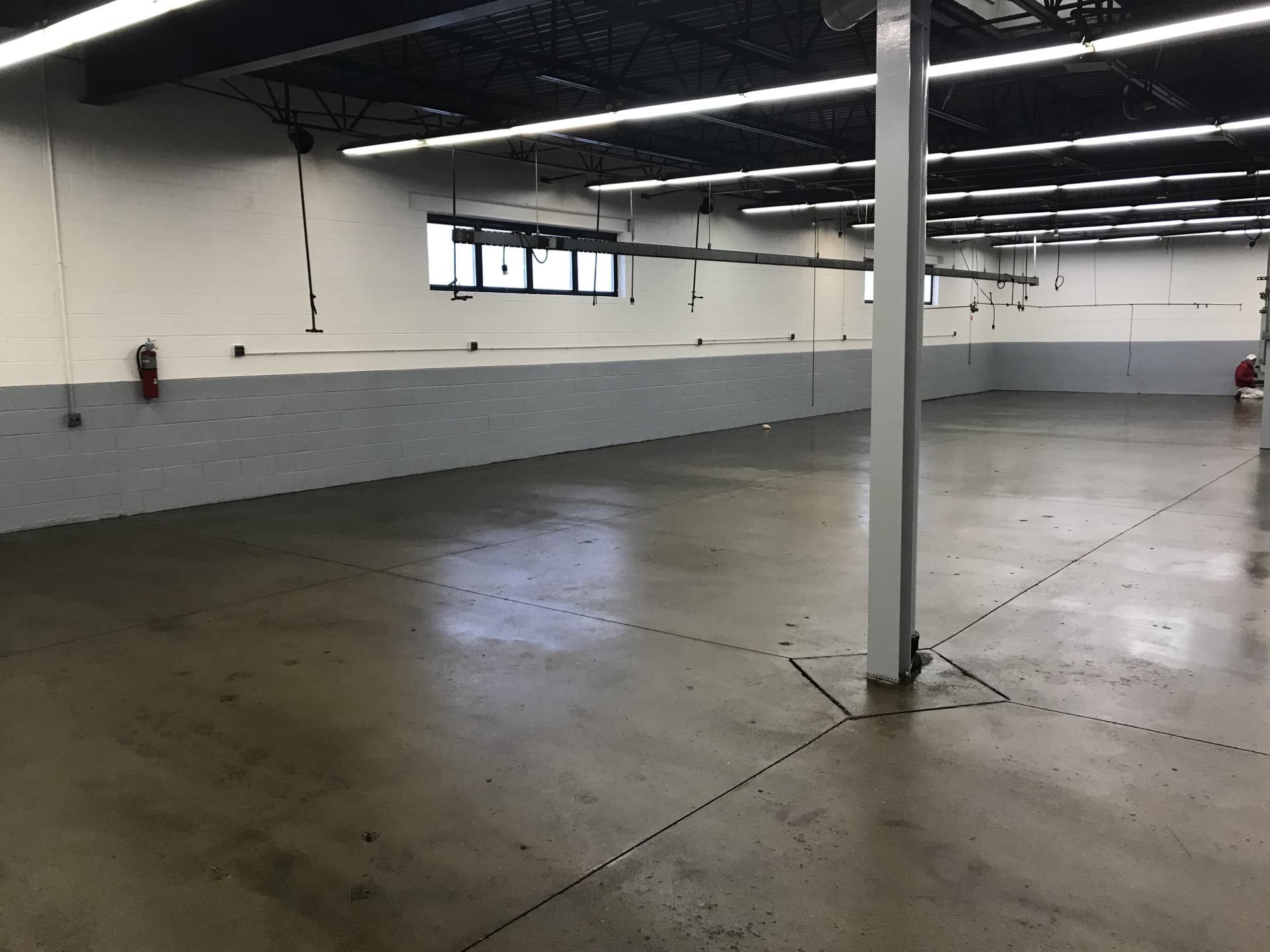 commercial warehouse interior painting bensenville