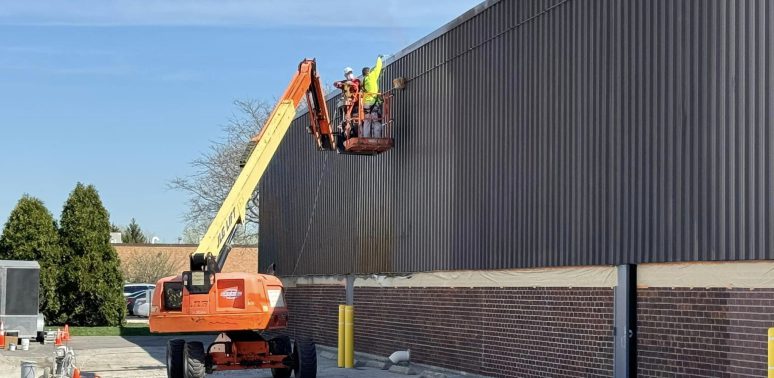 exterior metal painting