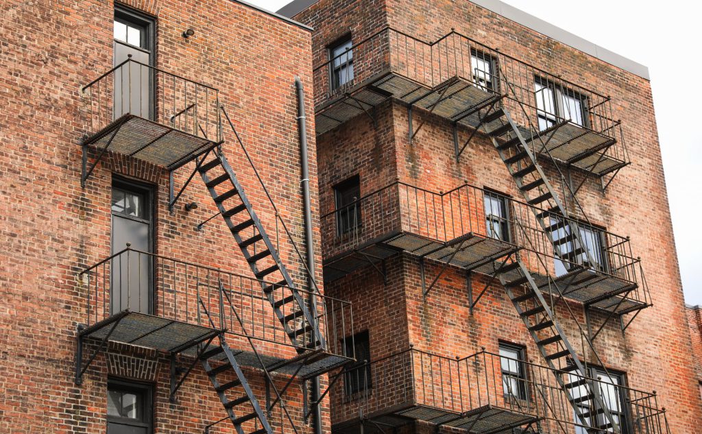 fire escape stairwell repaint