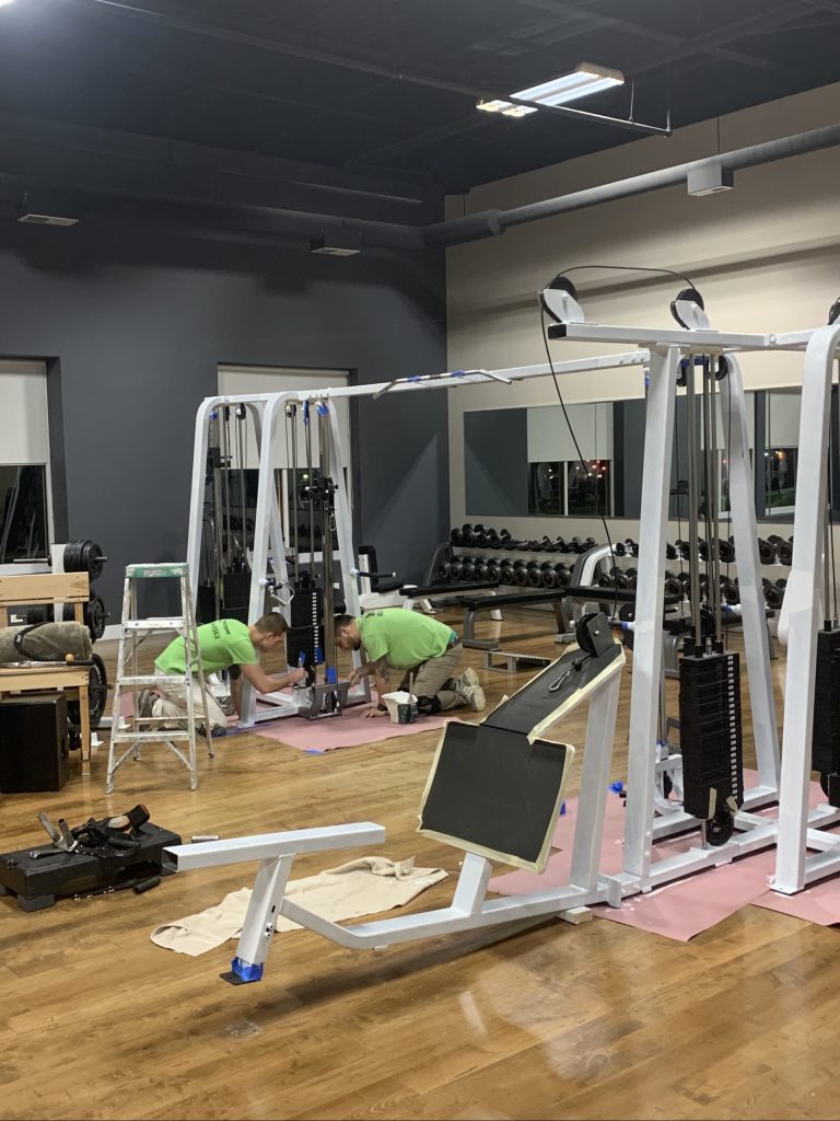 gym equipment repaint glenview