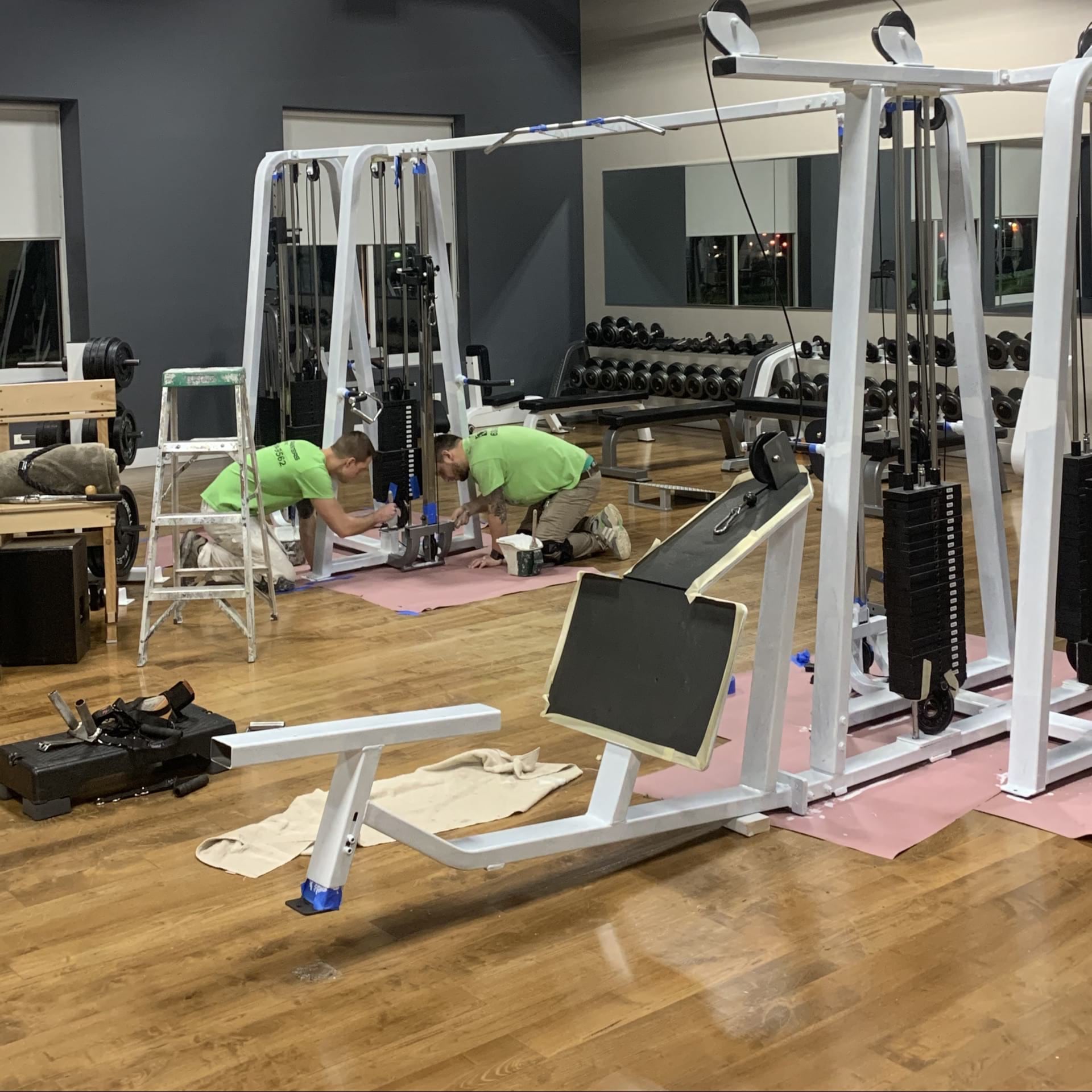gym equipment repaint glenview