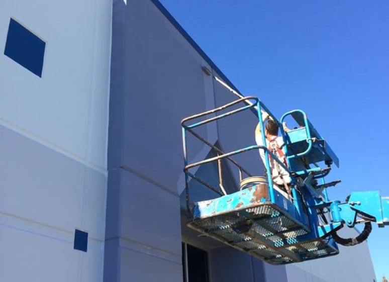 healthcare exterior painting