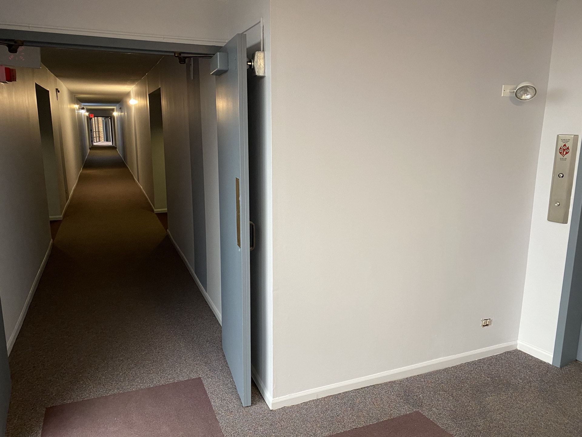 hoa apartment hallway painting elmhurst