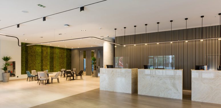 hotel lobby interior