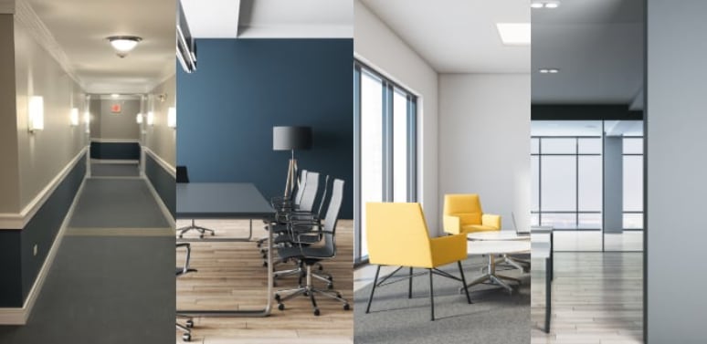 What color should the ceiling be painted – the same as the walls or a different color?