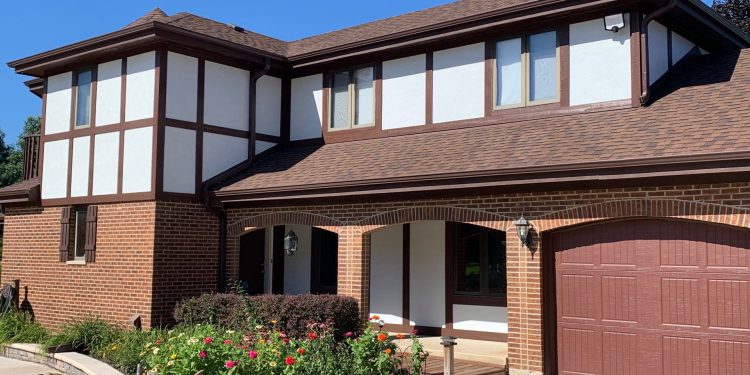 James Hardie Stucco Panel Vertical siding installation in Wayne project photo 5