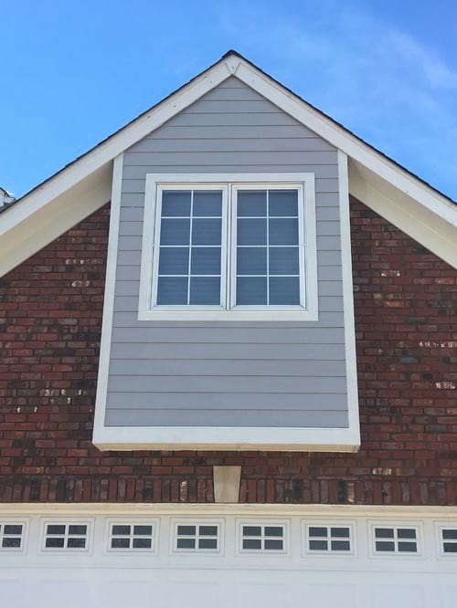 James Hardie fiber cement siding installation in Westmont project photo 22