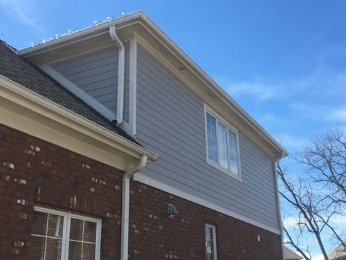 James Hardie fiber cement siding installation in Westmont project photo 23