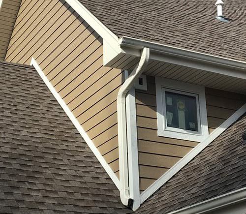 LP Diamond siding installation and gutter replacement in Naperville project photo 10