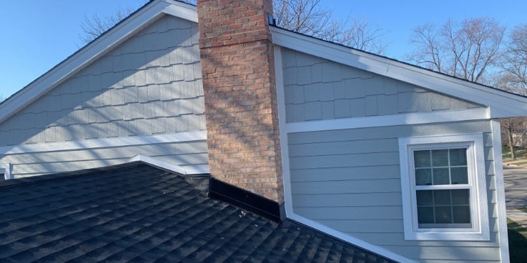 lp shake siding gaf roofing