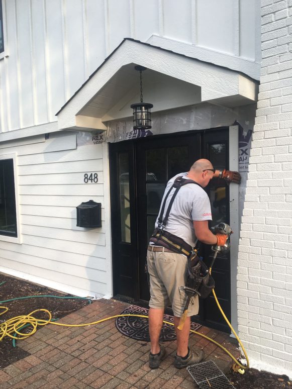 LP SmartSide siding and windows replacement in Hinsdale project photo 3