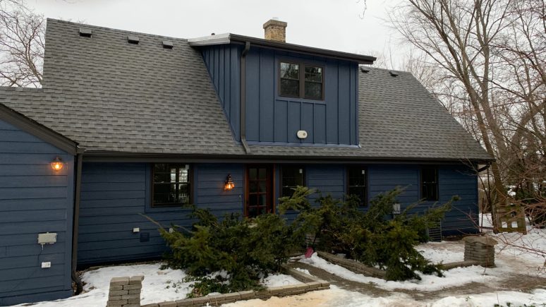 LP SmartSide siding replacement project in Prospect Heights project photo 1