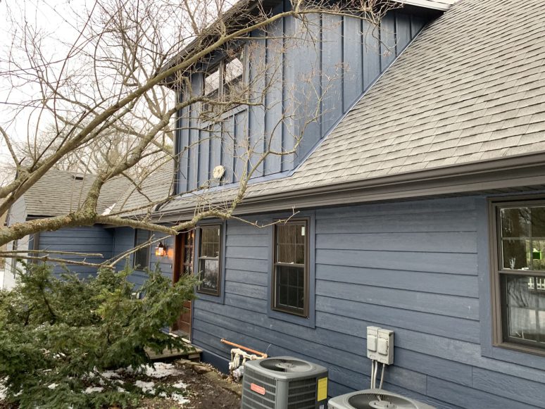 LP SmartSide siding replacement project in Prospect Heights project photo 2