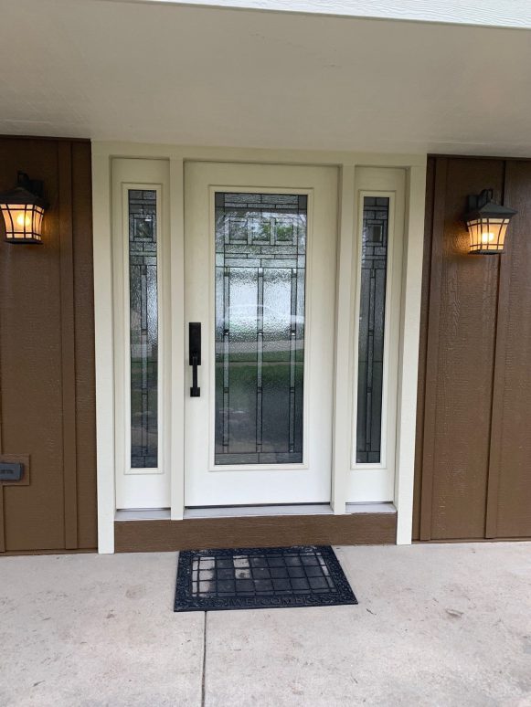 High quality LP SmartSide siding installation and gutters replacement in Downers Grove project photo 3