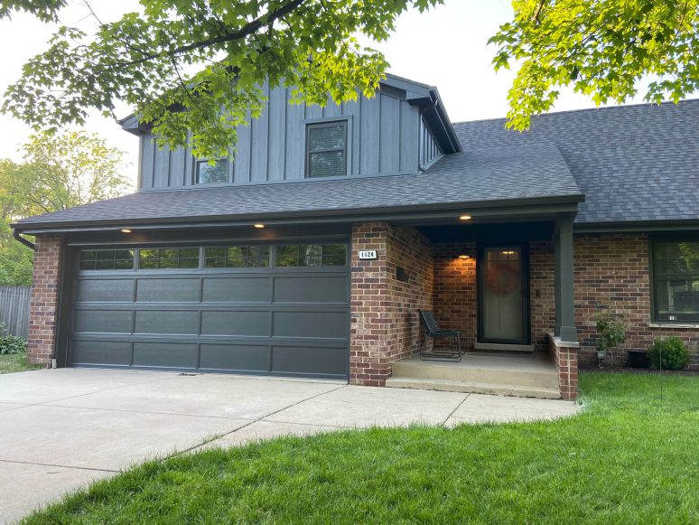 LP SmartSide siding and roof replacement in Downers Grove project photo 1