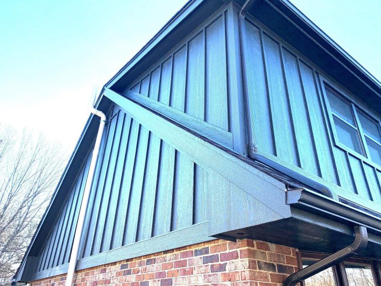 LP SmartSide siding and roof replacement in Downers Grove project photo 4