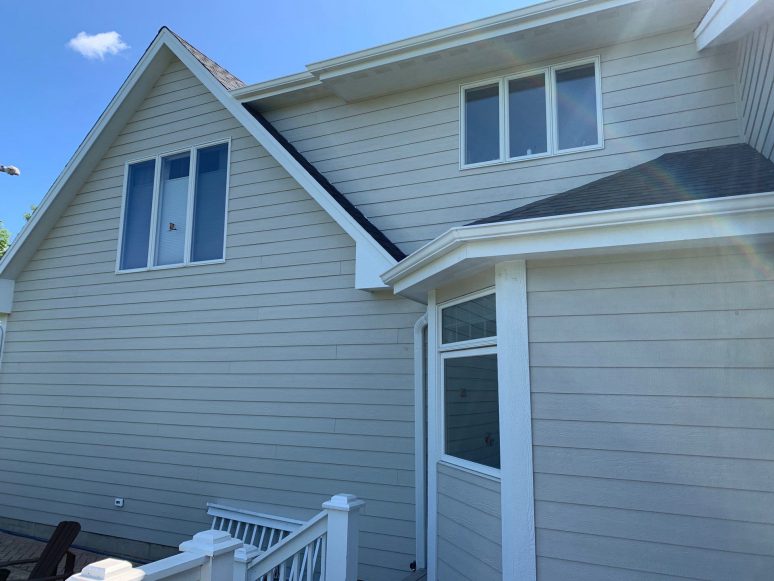LP SmartSide siding installation in St, Charles project photo 3