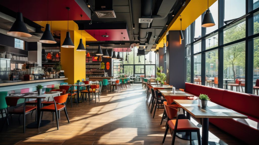 modern restaurant interior design