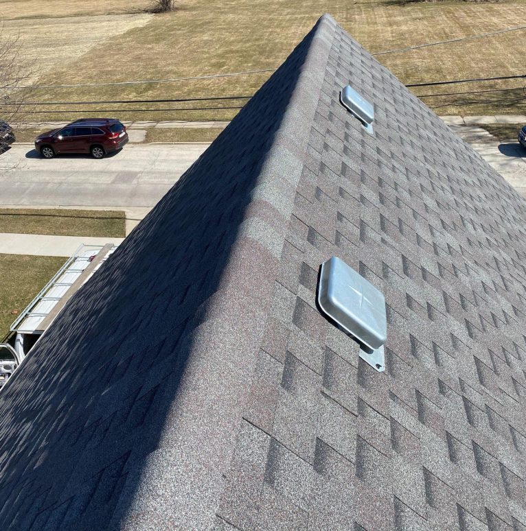 Royal Estate siding installation and shingle roof replacement in Arlington Heights project photo 2