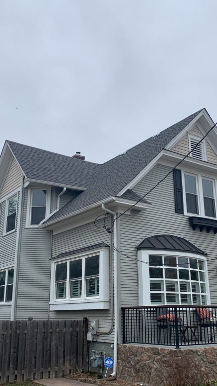 Royal Estate siding installation and shingle roof replacement in Arlington Heights project photo 4