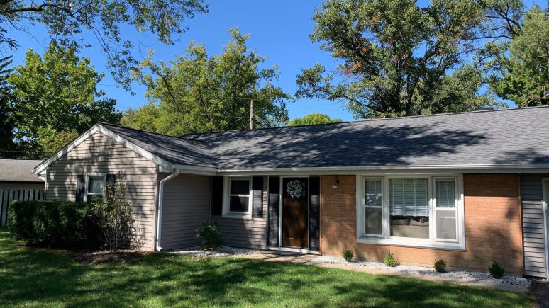 Royal Estate siding installation and shingle roof replacement in Darien project photo 1