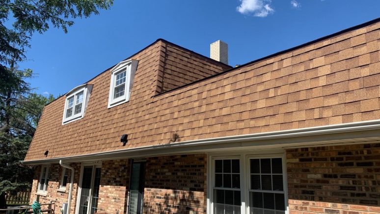 Shingle roof repairs after hail damage in Hinsdale project photo 1