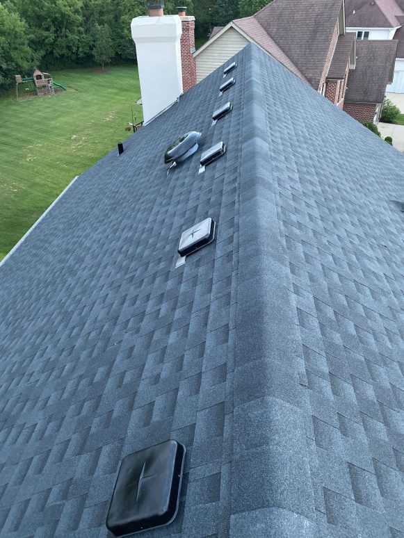 Roof inspection and shingle roofing after hail damage in Willow Springs project photo 4