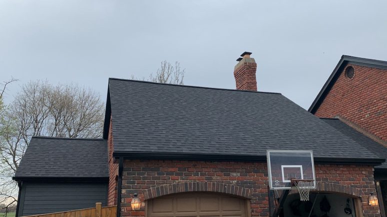 James Hardie siding installation and shingle roof replacement in Wheaton project photo 4