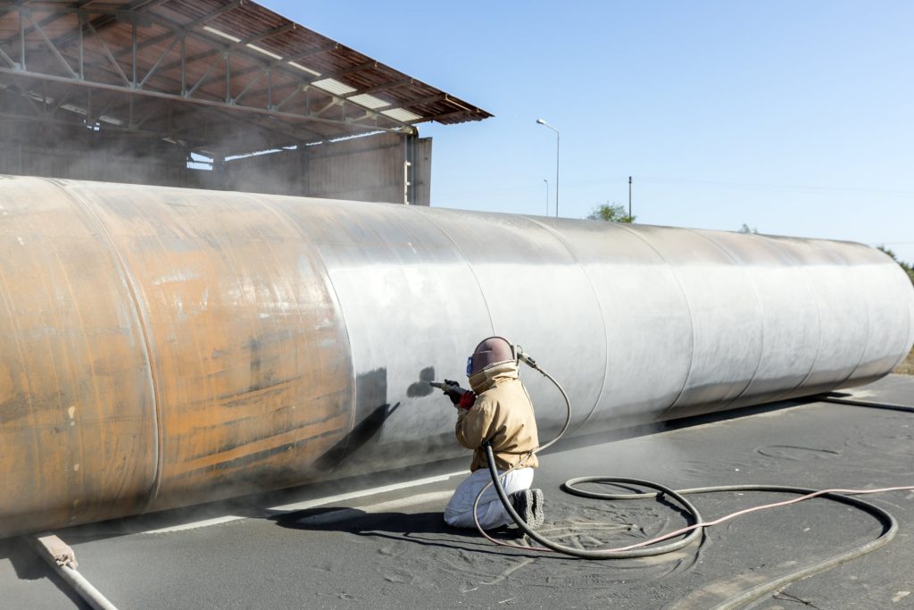 vapor abrasive blasting