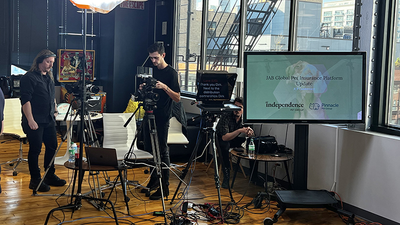 video production backstage