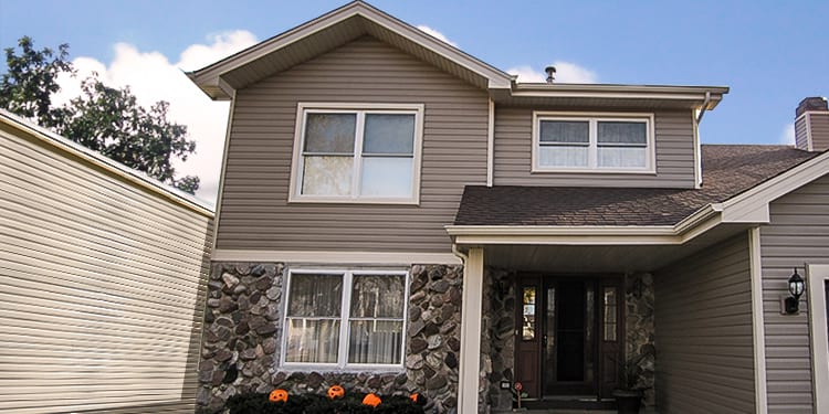 vinyl siding installation