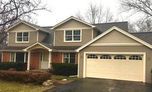 Vinyl siding and window replacement in Inverness project photo 2