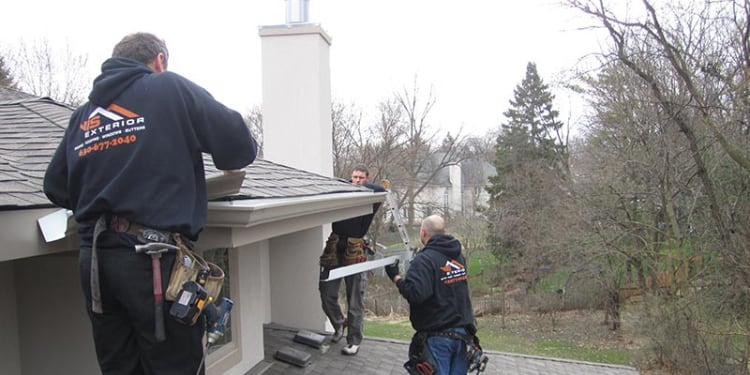 gutter guard installation