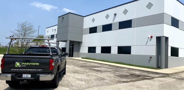 warehouse exterior painting lemont