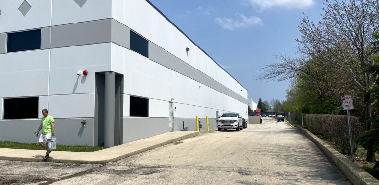warehouse exterior painting lemont