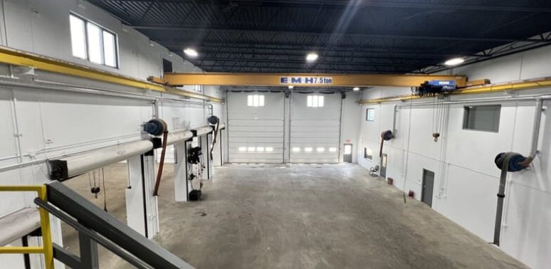 warehouse interior exterior painting oswego