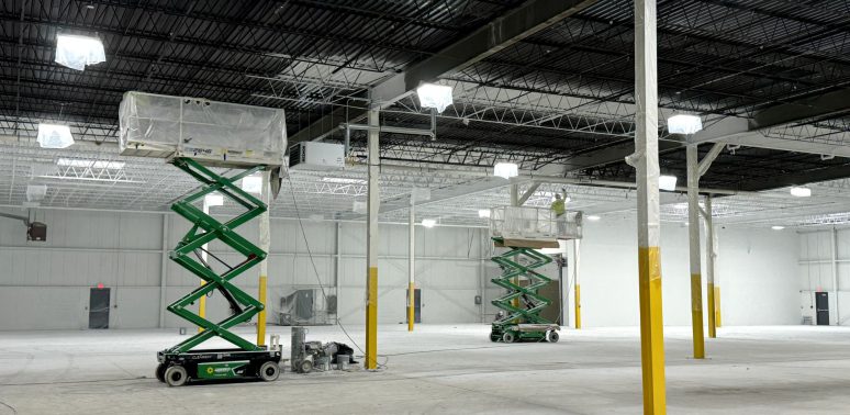 warehouse interior painting willowbrook