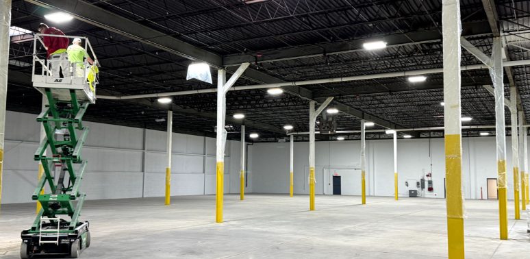 warehouse interior painting willowbrook